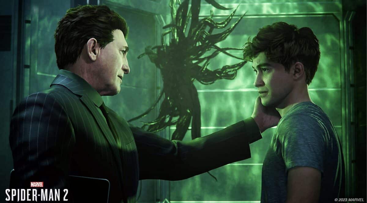 Norman et Harry Osborn dans Spiderman 2