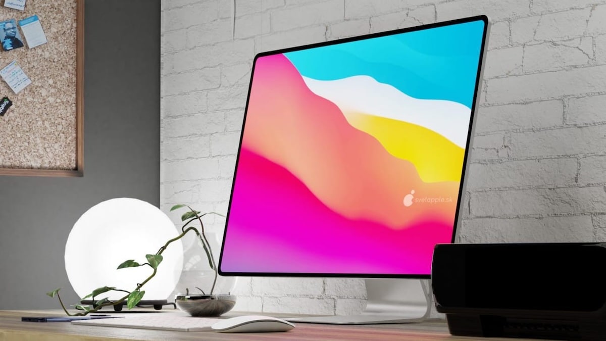 Un séduisant concept d'iMac 32"