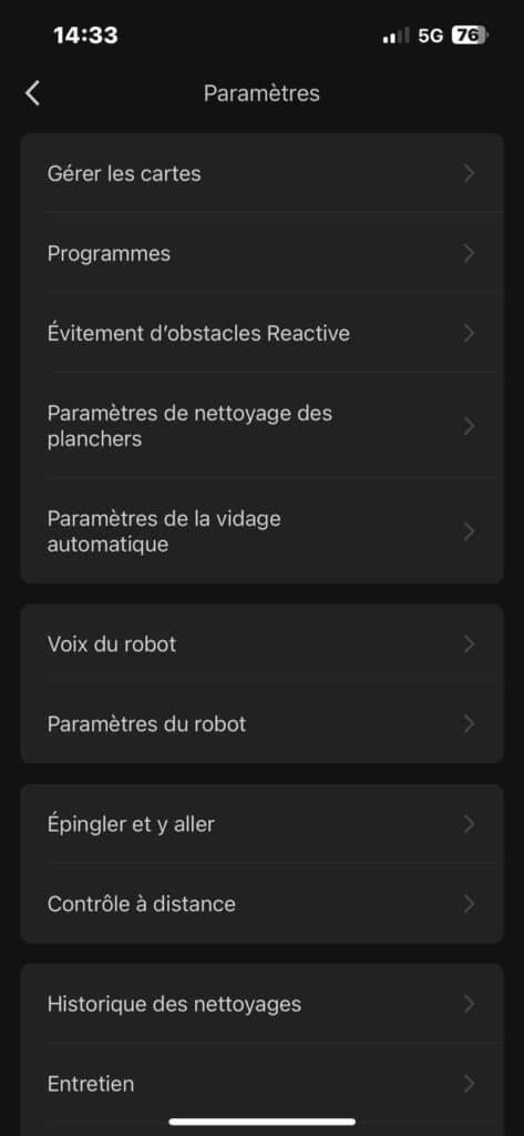 test du roborock q8 max +