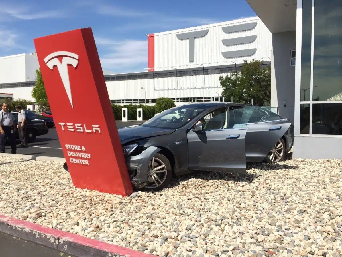 Tesla accident