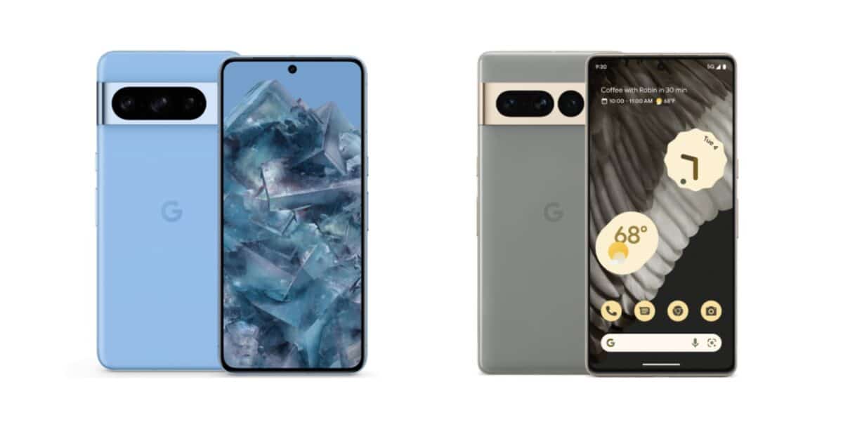 Pixel 8 Pro vs 7 Pro