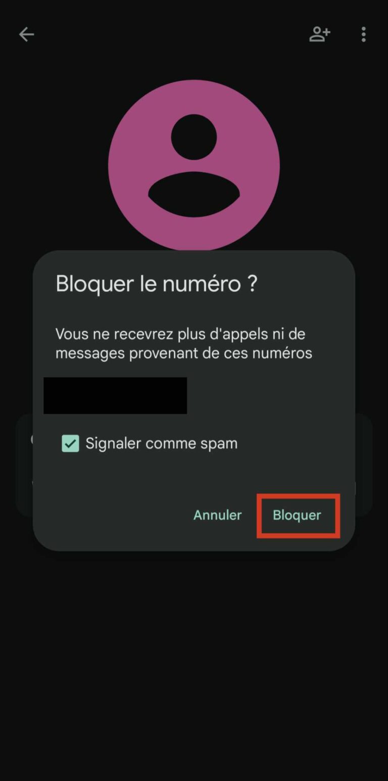 Comment bloquer appels et SMS indésirables