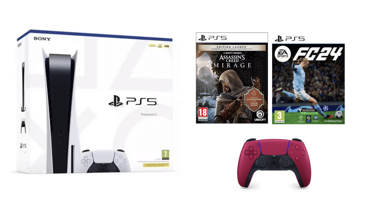Image 1 : Black Friday PS5 : Sony vous gâte avec des prix imbattables sur la PlayStation 5, foncez !