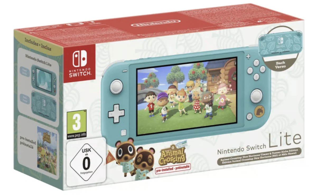 Nintendo Switch édition limitée Animal Crossing