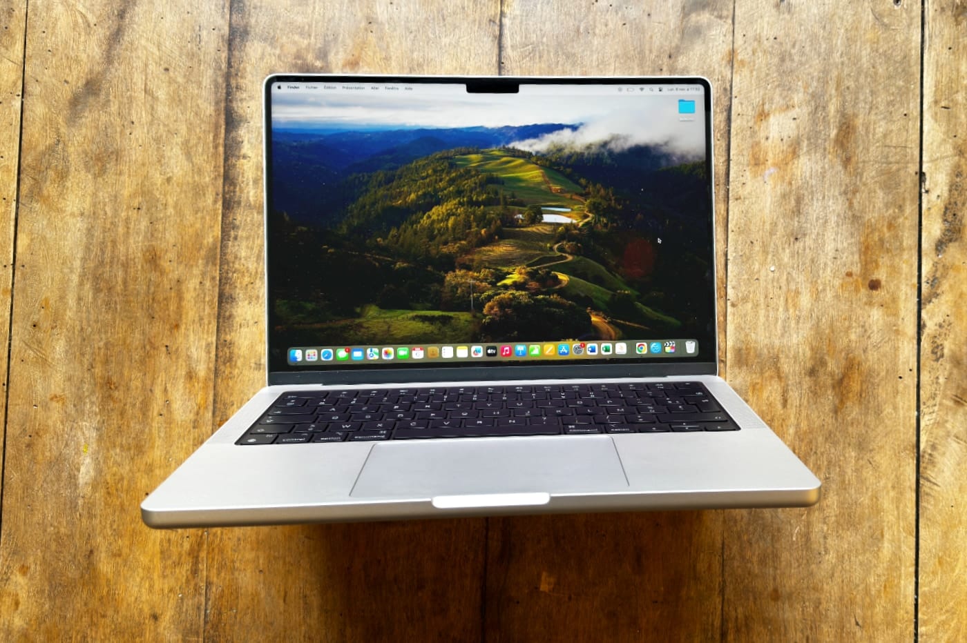 Test de l'écran du MacBook Pro 16 pouces
