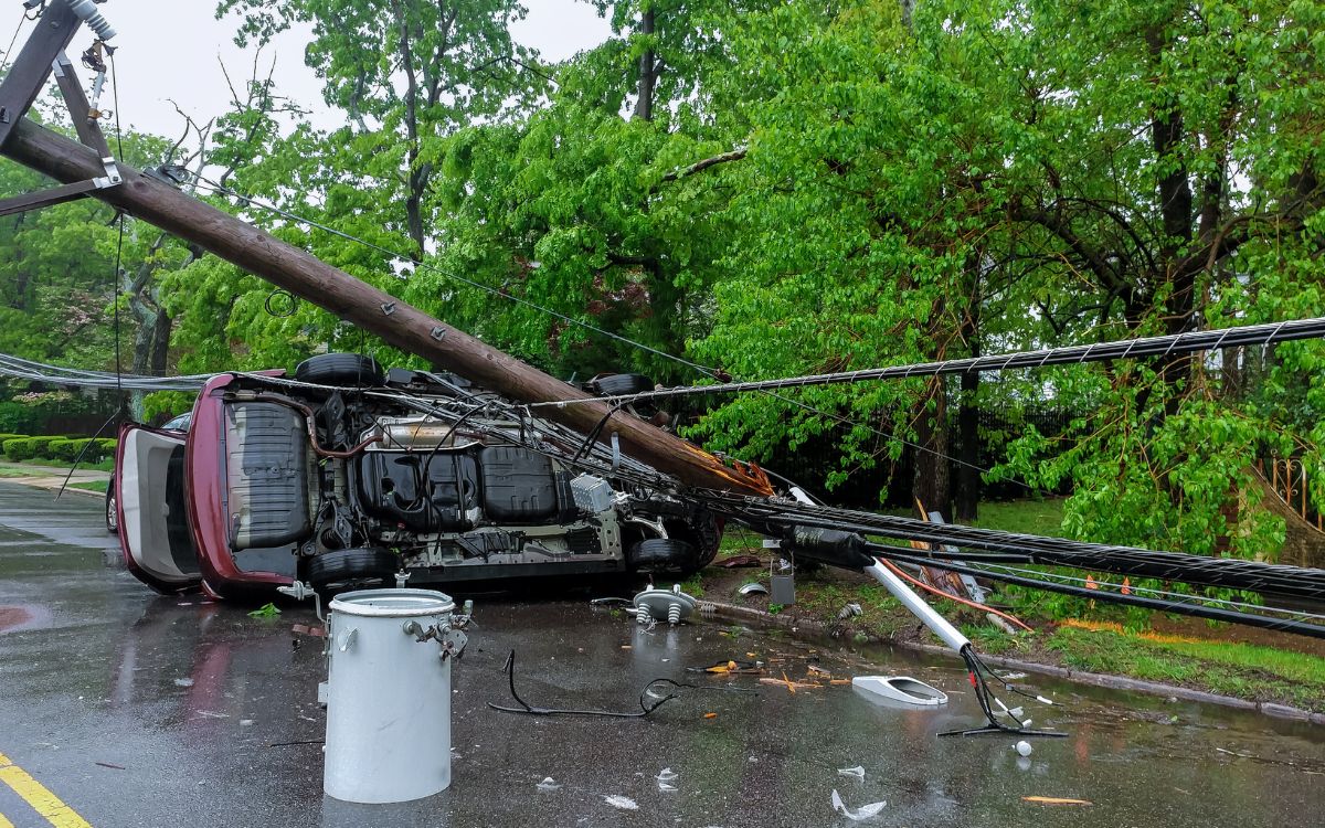 enedis tempête ciaran fire 