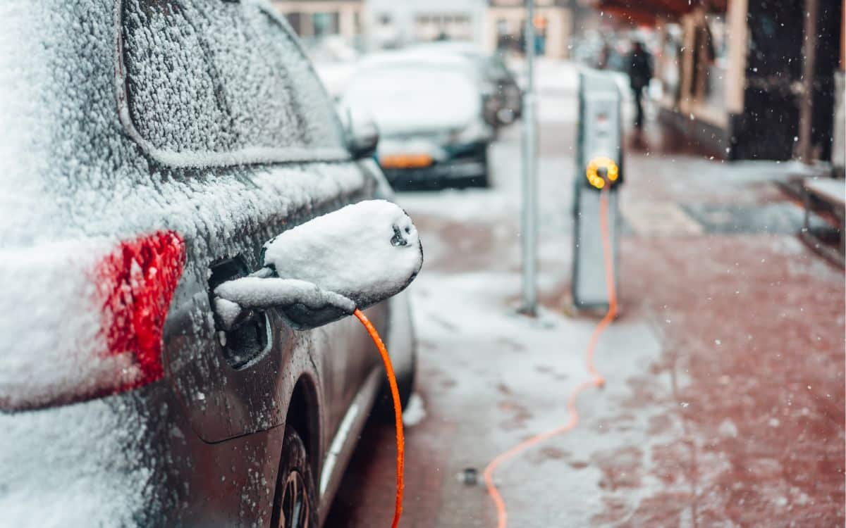 voiture électrique hiver autonomie température batterie