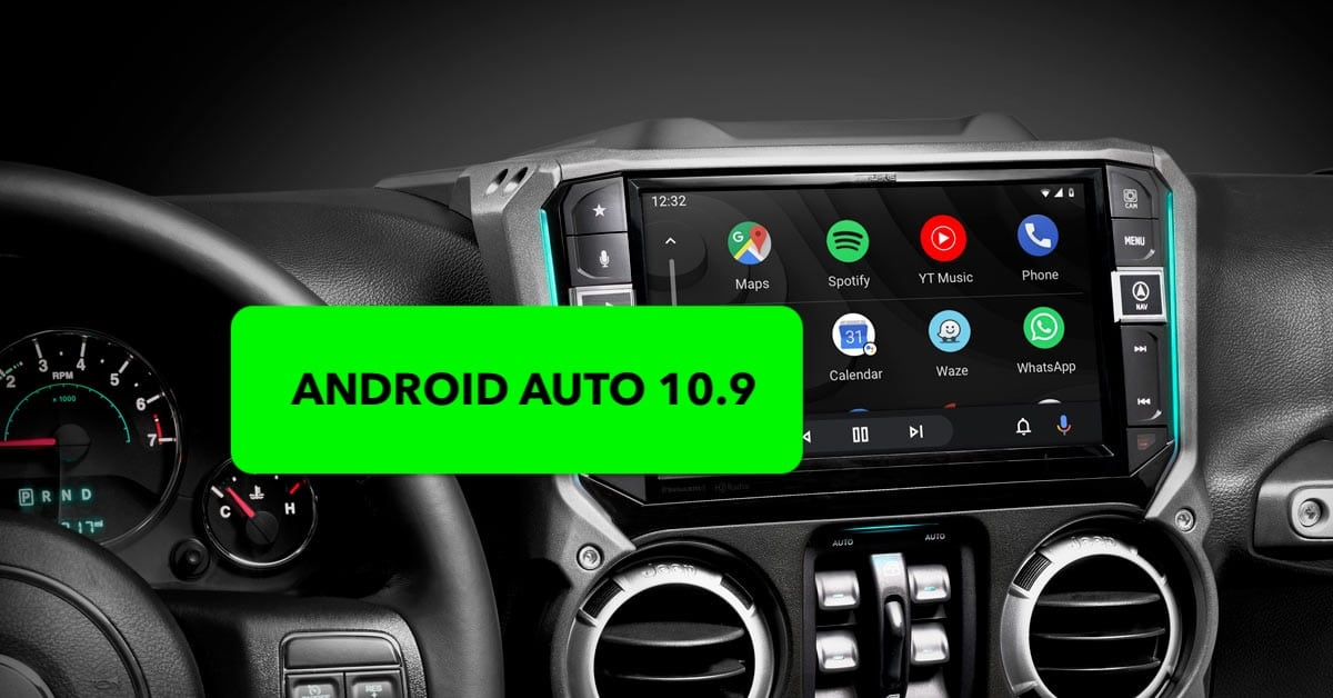 Android Auto 10.9