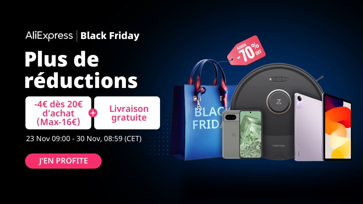 black friday sur aliexpress