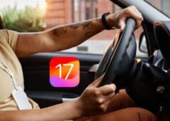 ios 17 iphone conducteur