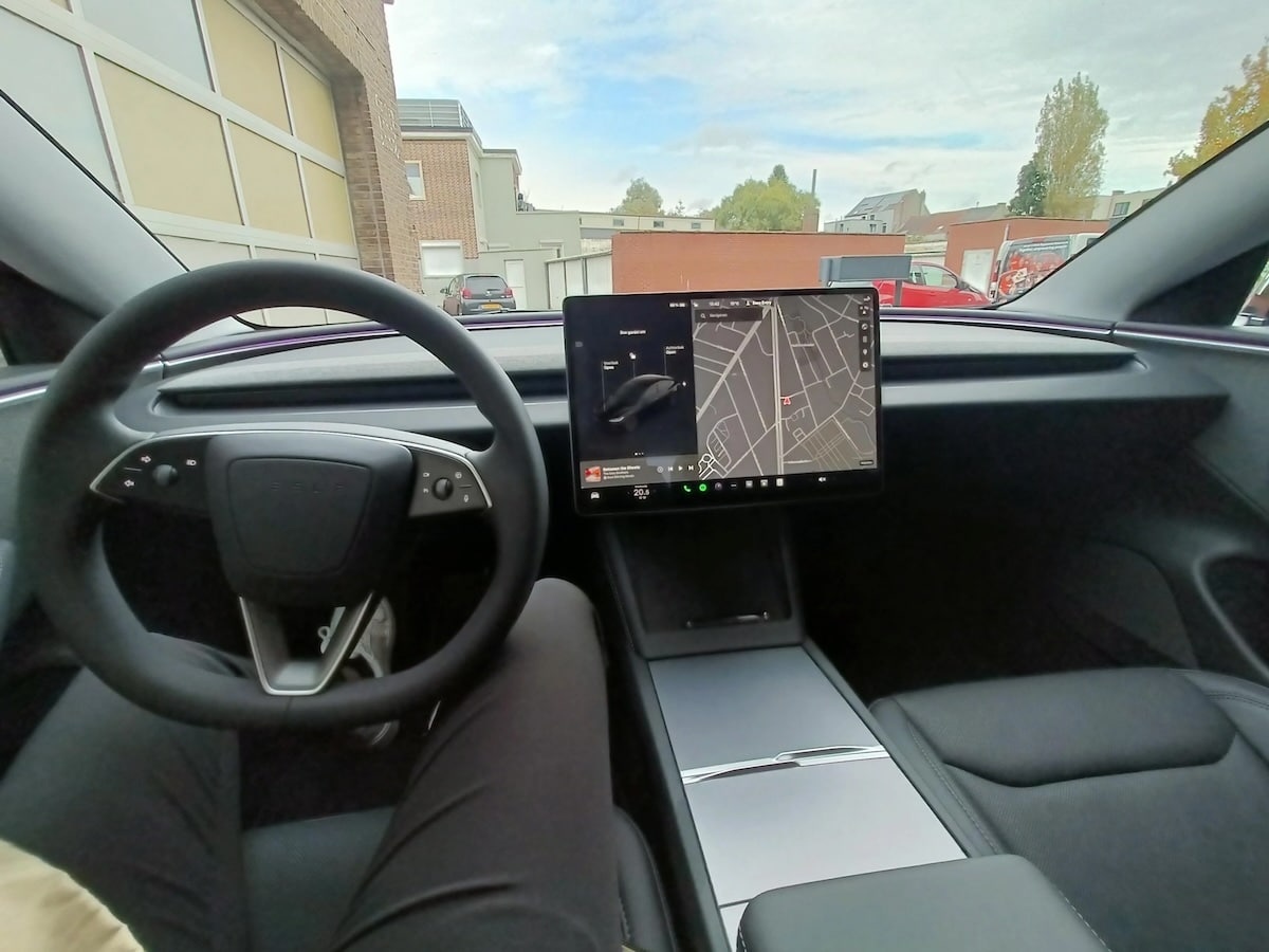 Intérieur Tesla Model 3 Highland