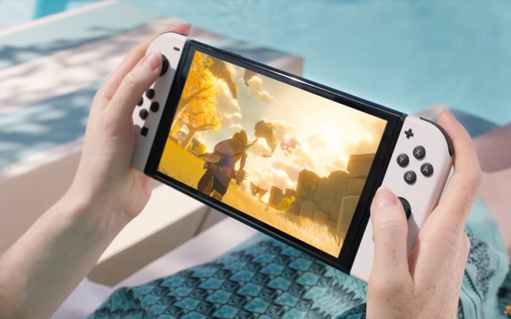 Switch OLED jeu Zelda