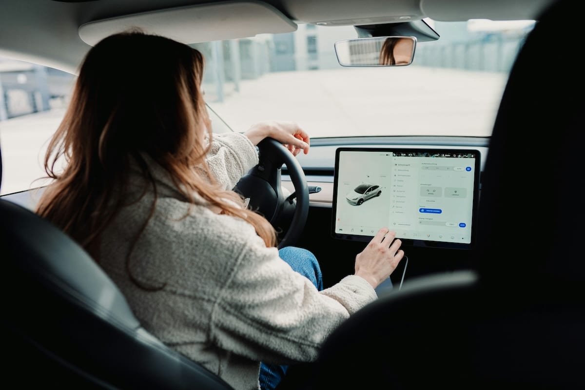 Tesla intérieur