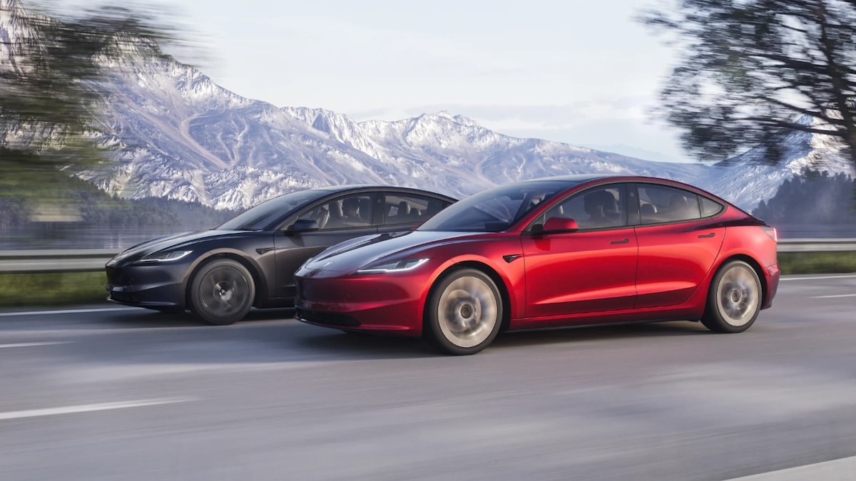 Tesla Model 3 arrêt autoroute
