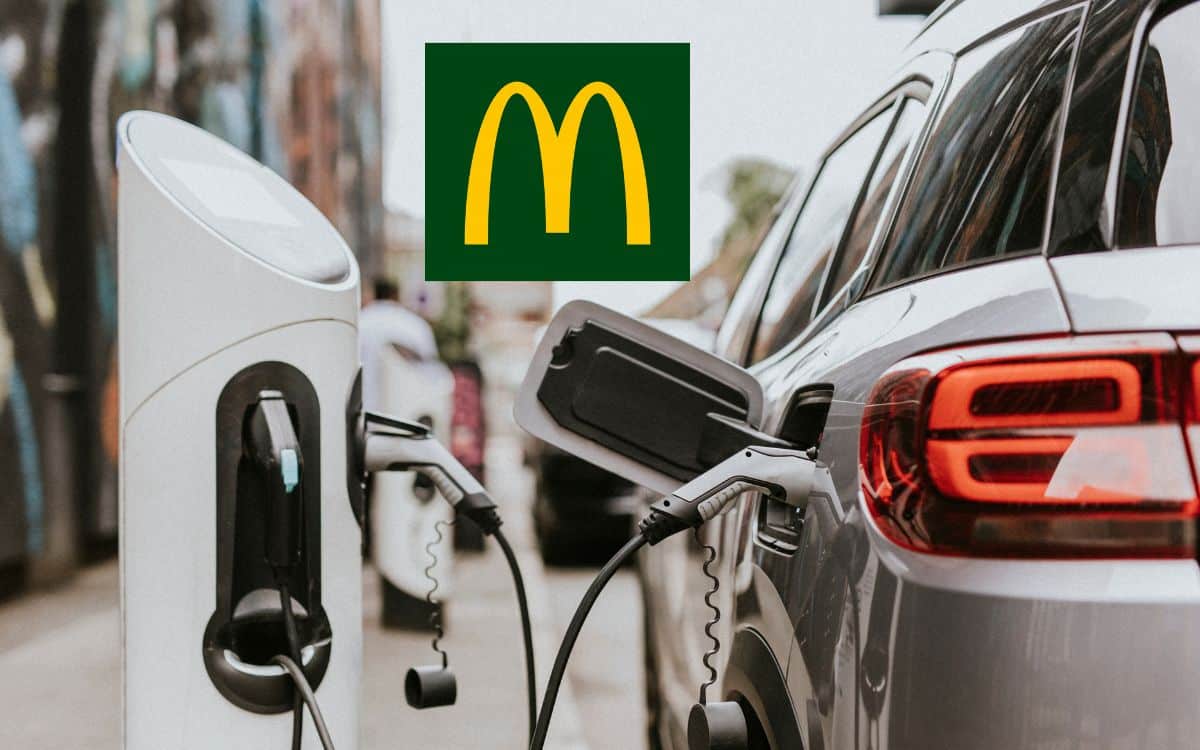 voitures électriques mcdonald's stations recharge 