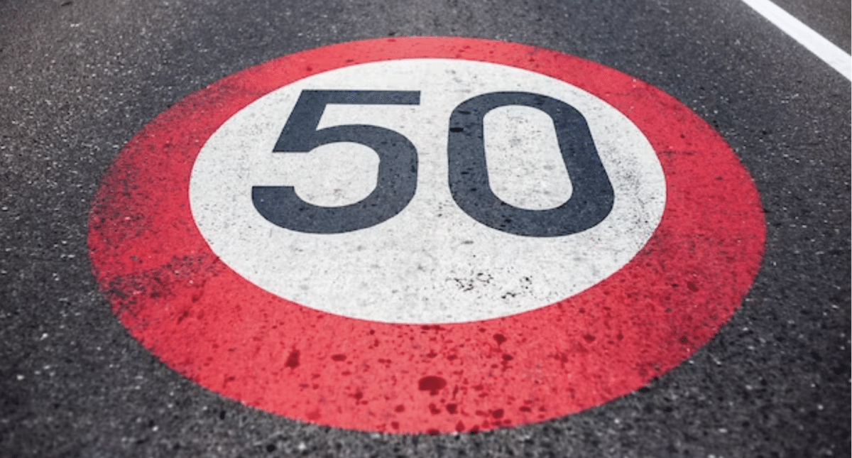 Limitation de 50 km/h