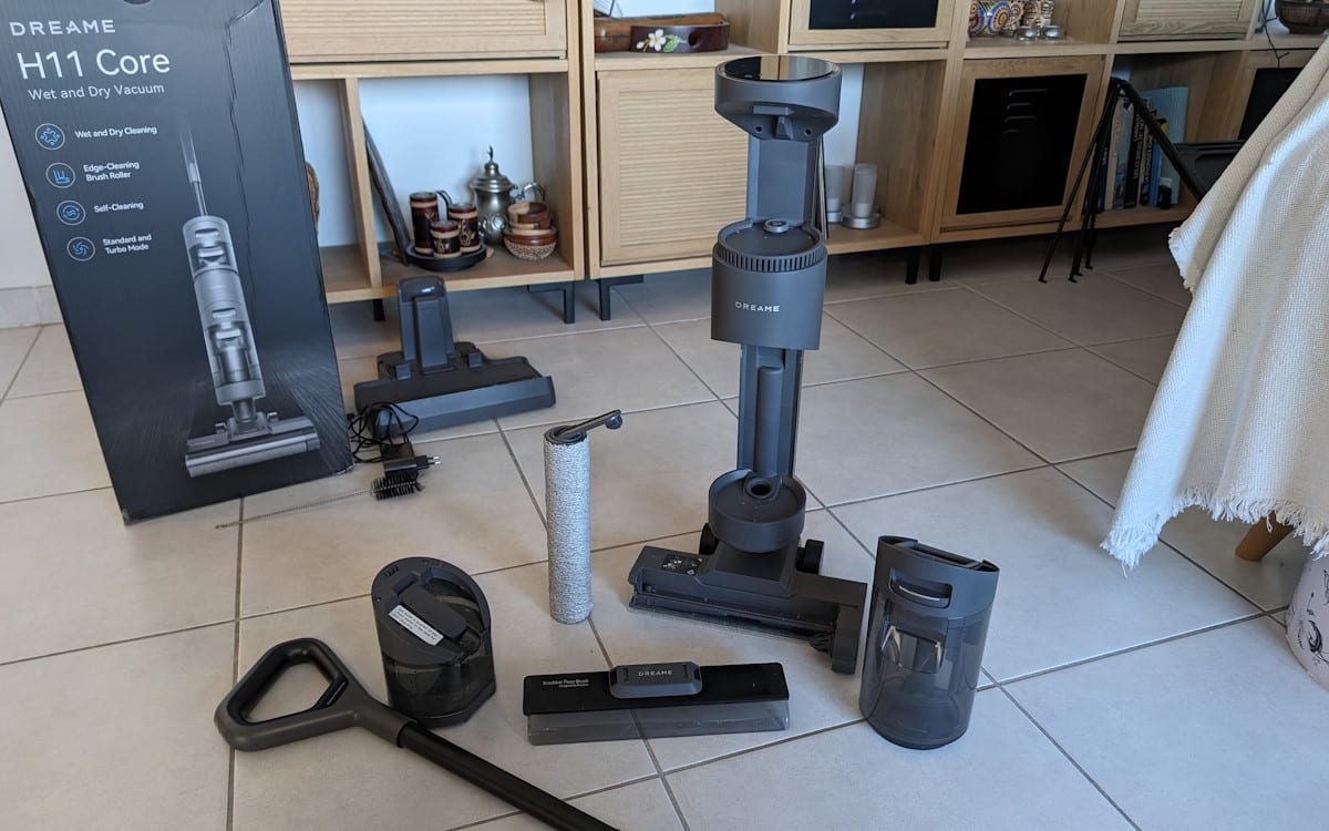 Notre test et avis sur l'aspirateur balai sans fil Dreame R20 en