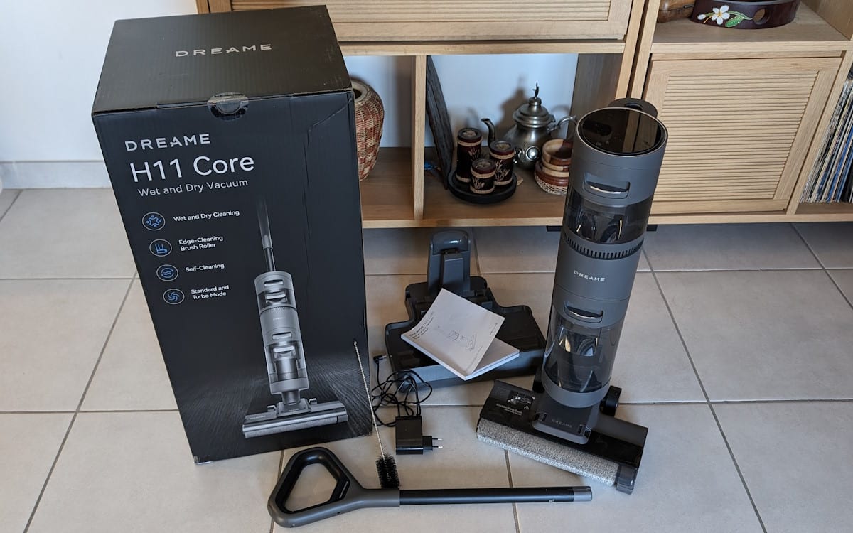 Notre test et avis sur l'aspirateur balai sans fil Dreame R20 en