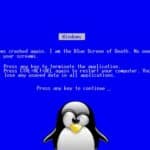 Linux a droit à l’écran bleu de la mort, Hubble bloqué en mode sans échec : c’est le récap’ !