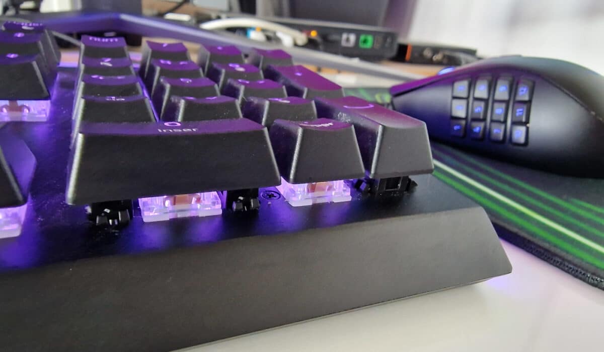 Image 8 : Test BlackWidow V4 Pro : le clavier gamer le plus complet et le plus lumineux de Razer