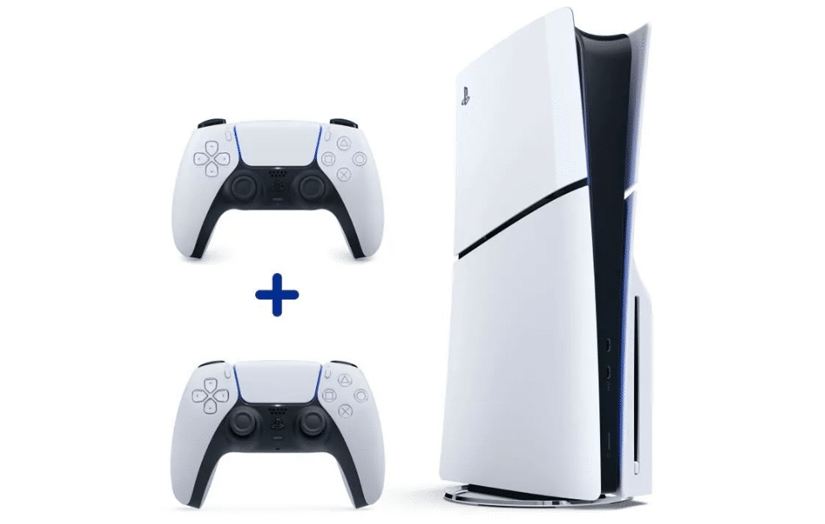 PS5 Slim manettes DualSence promotion Cdiscount