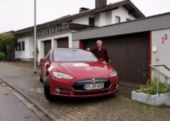 La Tesla Model S de Hansjörg von Gemmingen