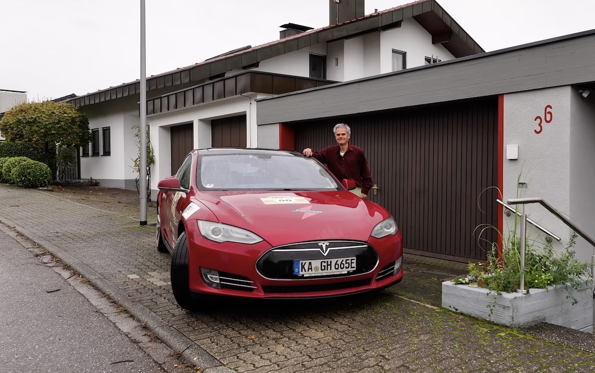 La Tesla Model S de Hansjörg von Gemmingen