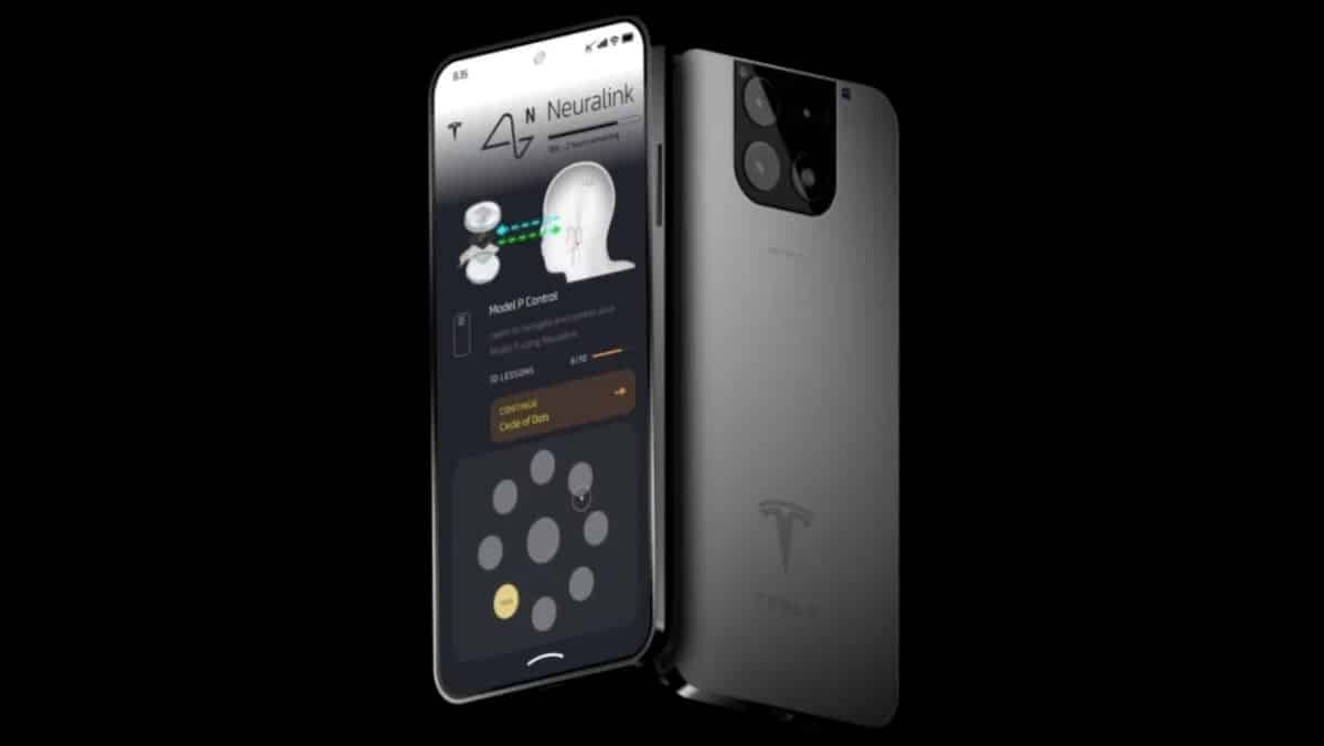 Smartphone Tesla