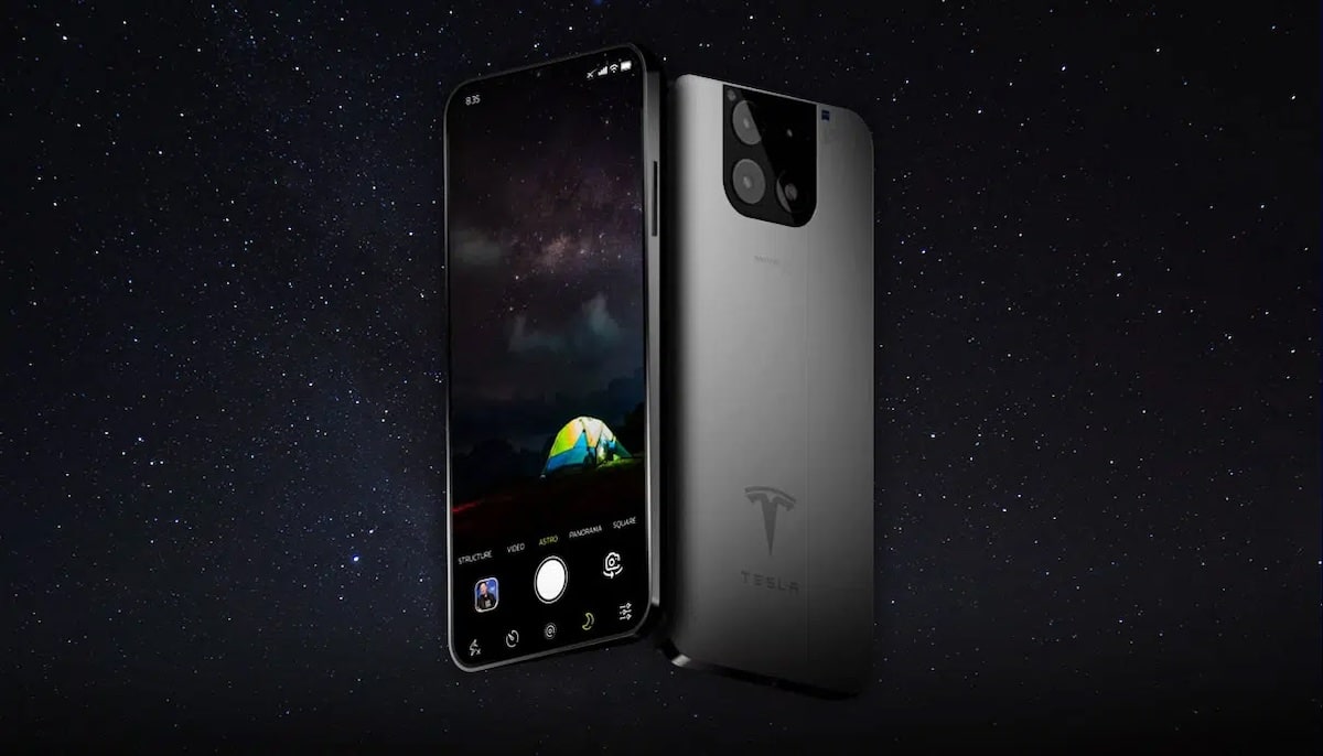 Smartphone Tesla