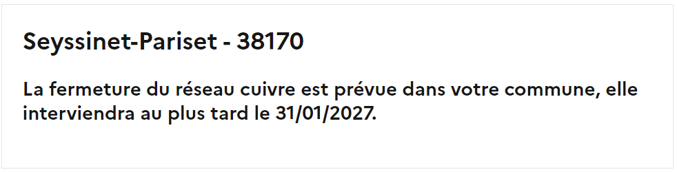 Gouvernement ADSL