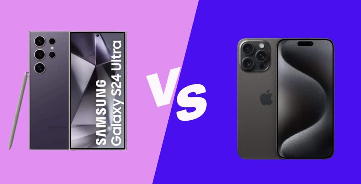 Galaxy S24 Ultra vs iPhone 15 Pro Max