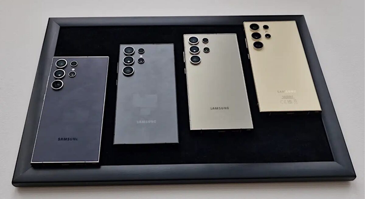 Galaxy S24 Ultra coloris