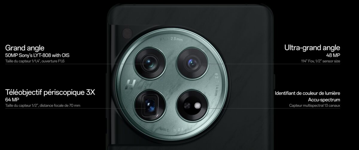 OnePlus 12 appareil photo