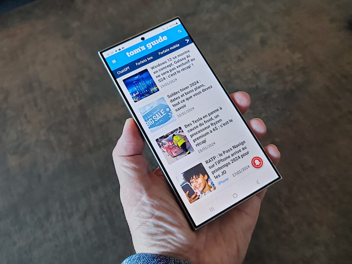 Image 12 : Test Samsung Galaxy S24 Ultra : le champion des smartphones réussit son passage à l'IA avec brio