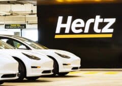 Hertz voiture électrique Tesla