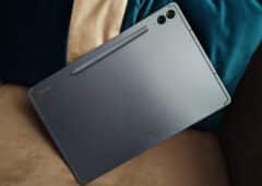 Samsung Galaxy Tab S9 FE Avec stylet au dos