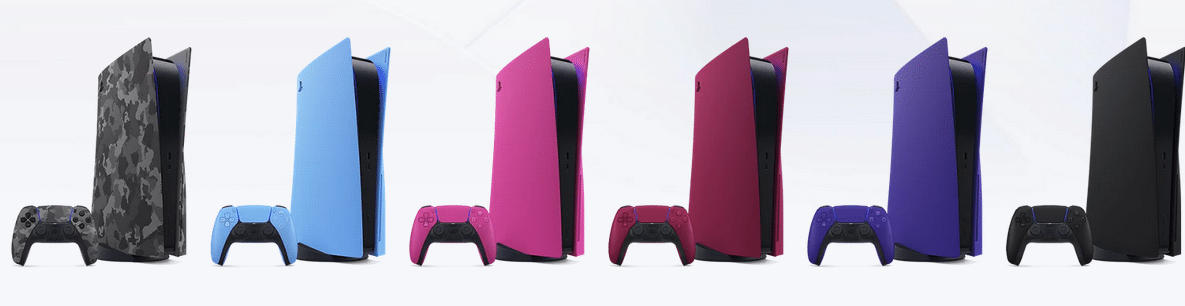 PS5 Slim couleurs