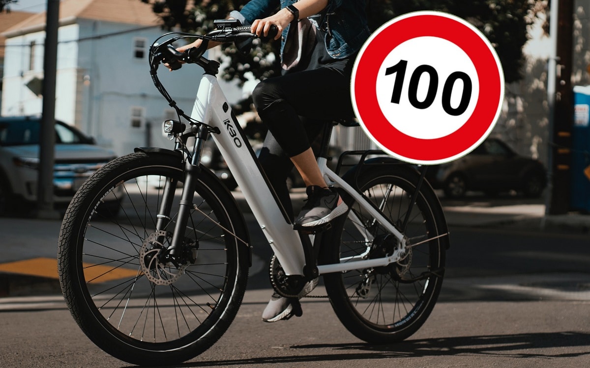 Vélo électrique 100 km/h.