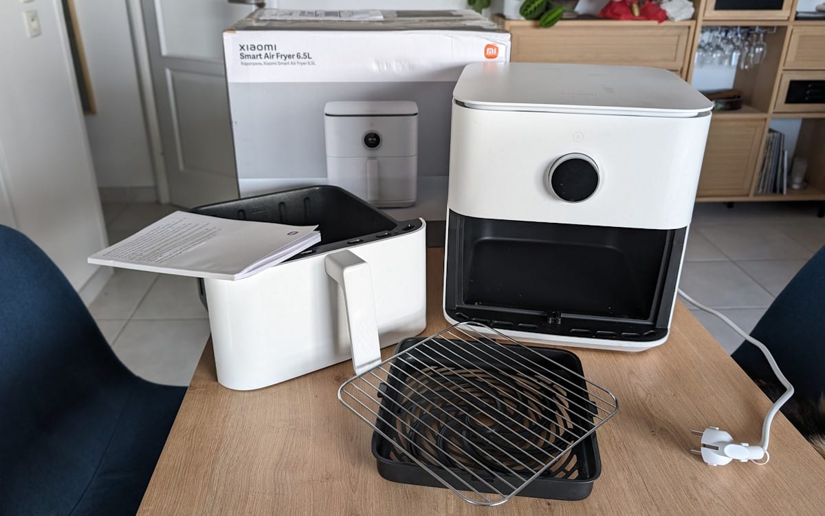 Xiaomi Smart Air Fryer 6.5L - Friteuse - Noir