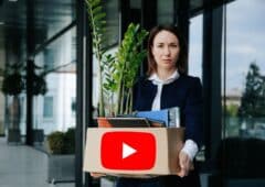 YouTube licenciements Google emplois