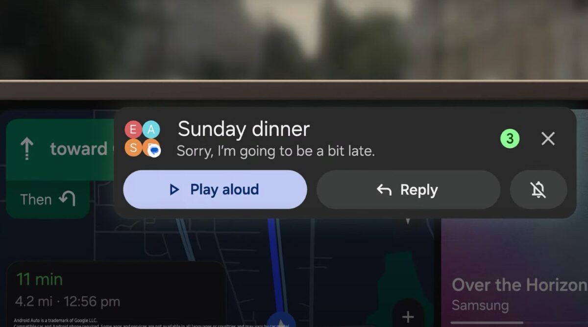 android auto IA messages résumé