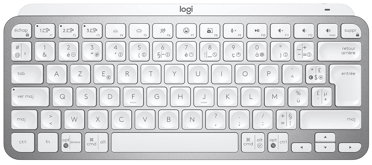 Le clavier Logitech MX Keys Mini, un clavier sans fil minimaliste et  performant en promo chez
