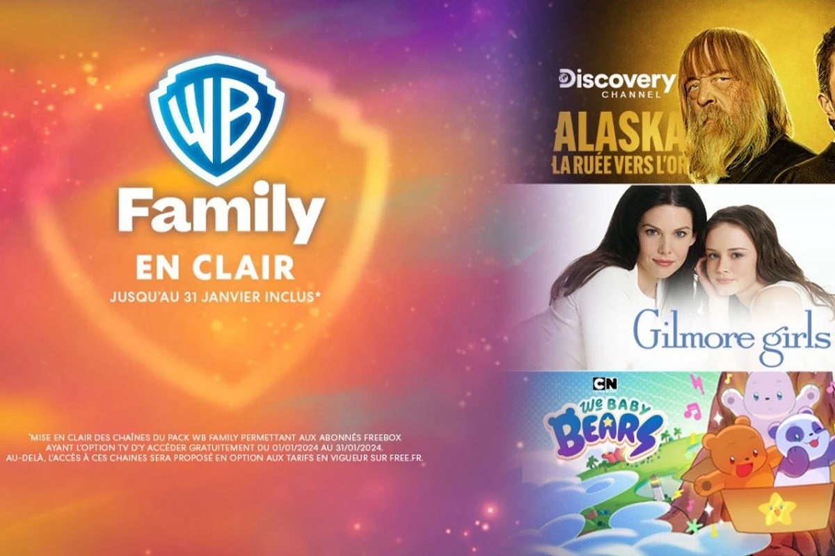 Freebox offre le pack Warner Bros Family