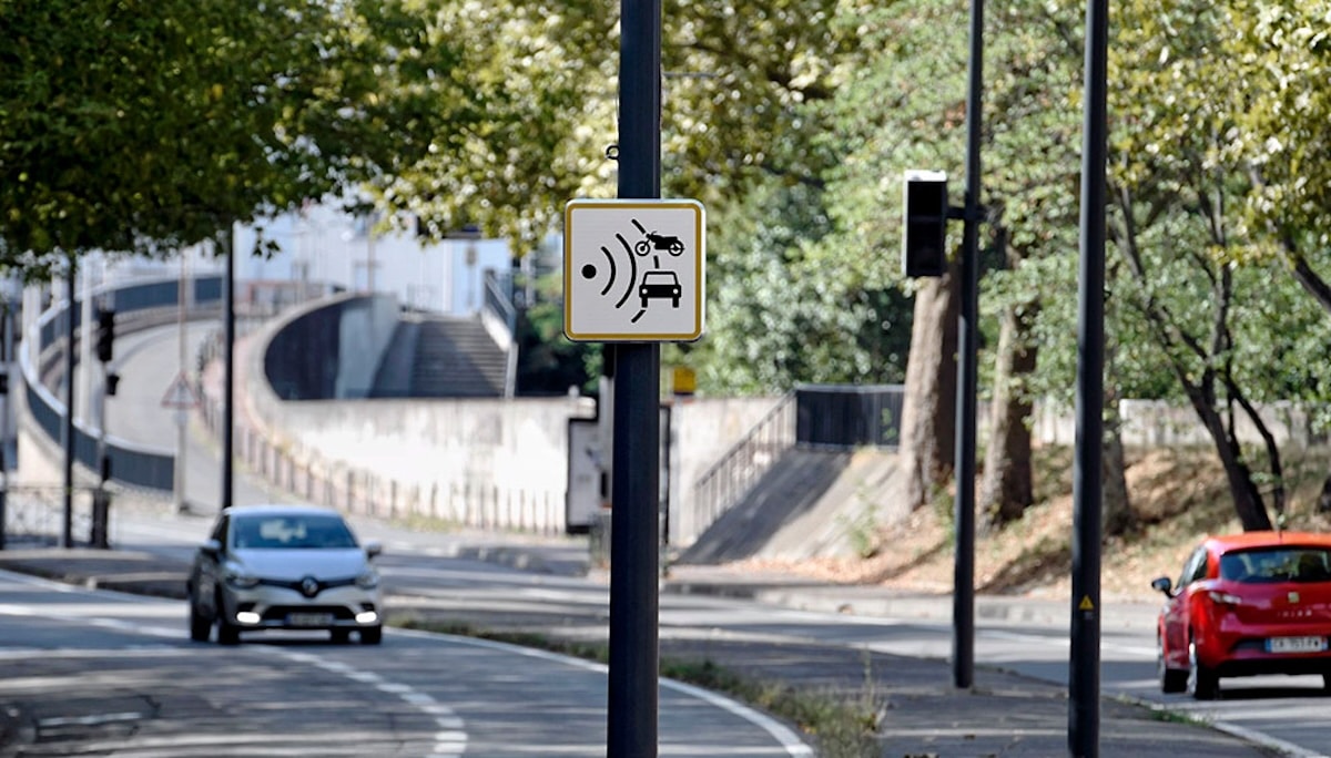 Panneau de radar urbain