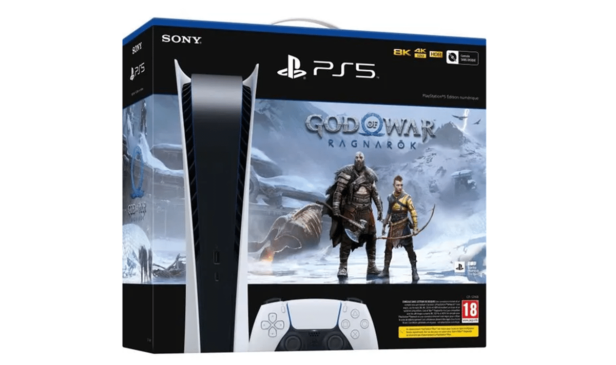 Image 1 : La PS5 Édition God Of War Ragnarock : le pack est au prix de la PS5 seule c'est une offre inratable