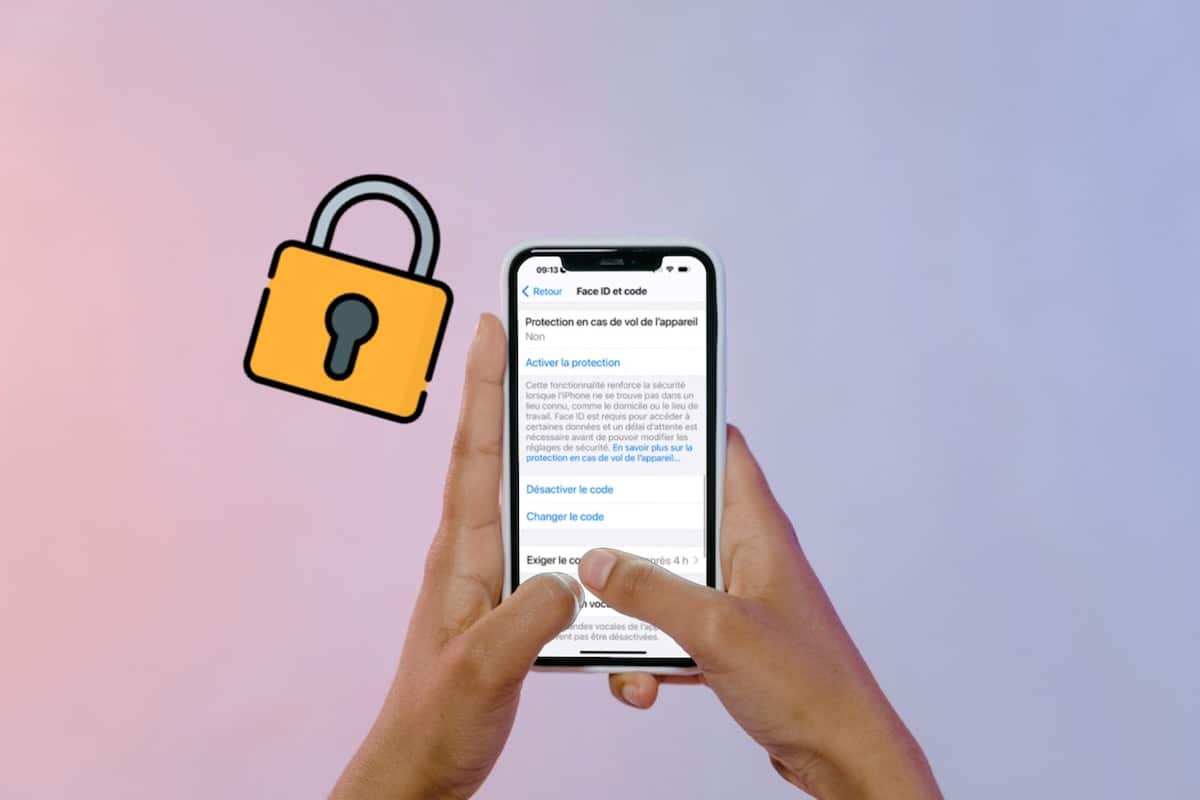 Protection en cas de vol de l'iPhone sur iOS 17.3
