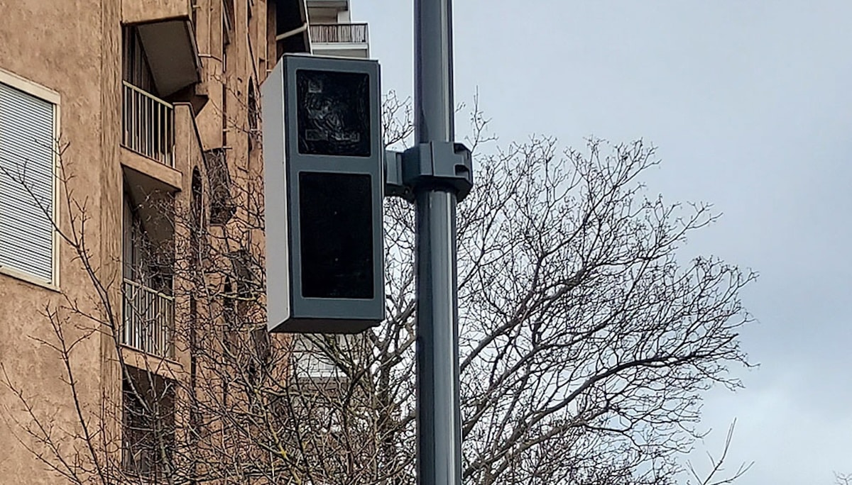 Un radar urbain à Toulouse