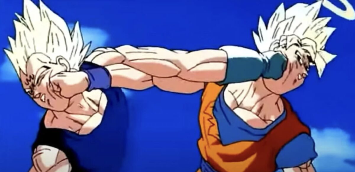Goku vs Végéta match nul