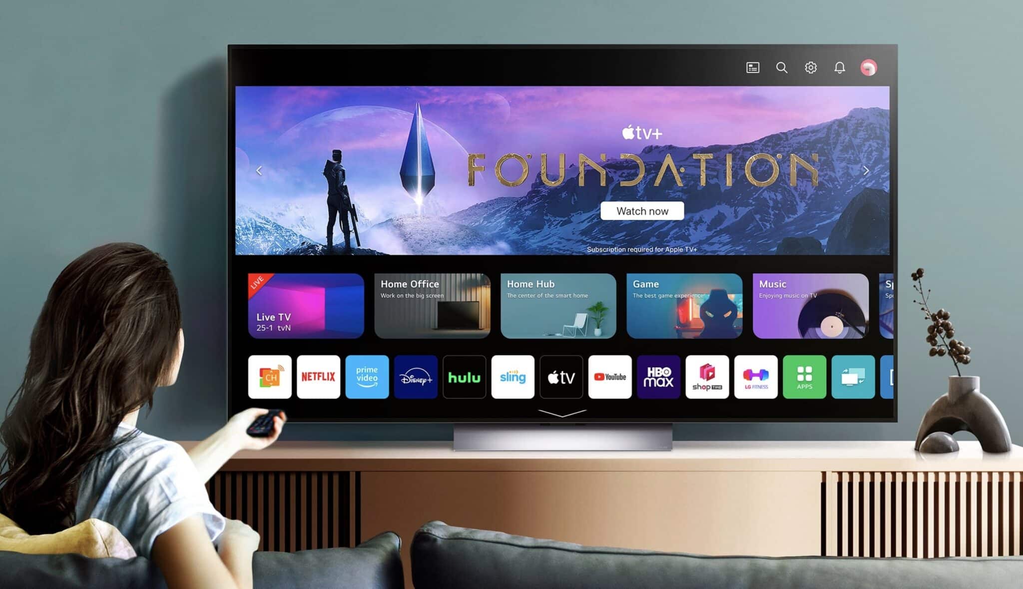 Smart TV streaming IPTV