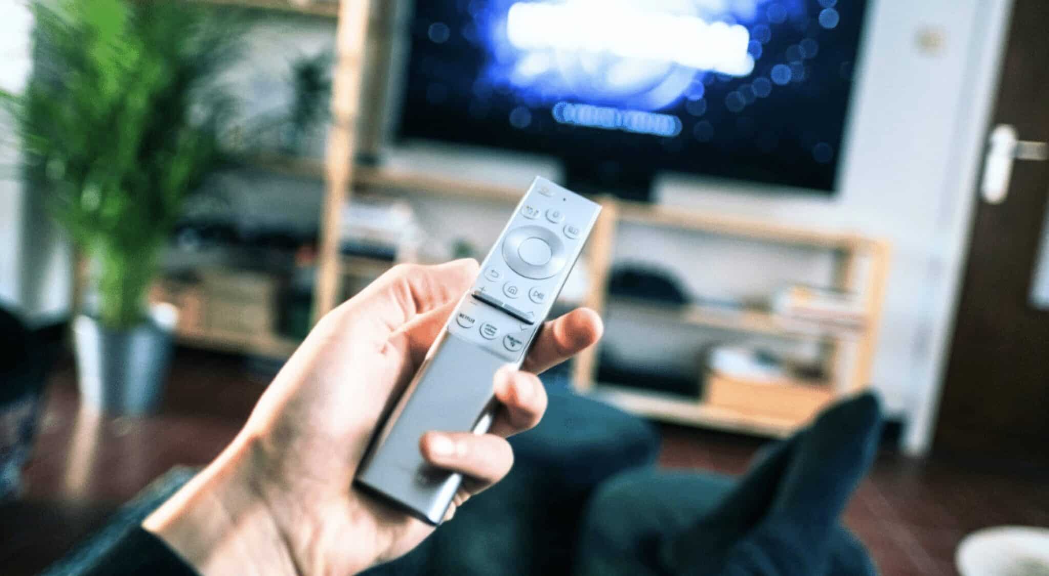 IPTV écran télécommande